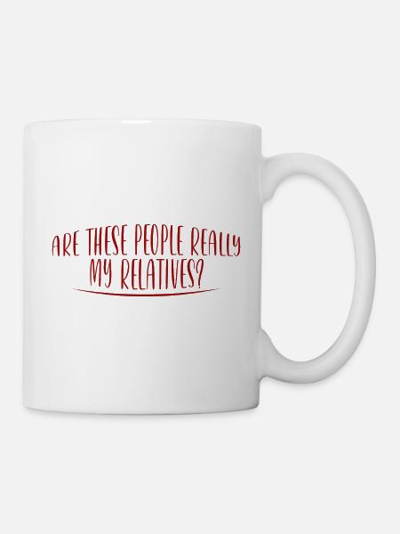Ces gens sont-ils vraiment mes parents 2 - Mug blanc - blanc