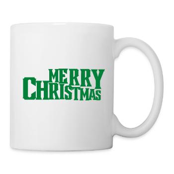 Merry christmas - Mug blanc - blanc - Droite