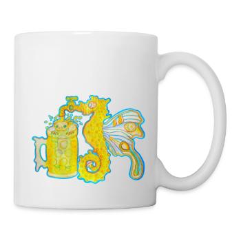 Original Butterbeertaphorse and Otter - Tasse - Weiß - Rechts
