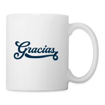 Gracias - Tasse - Weiß - Rechts
