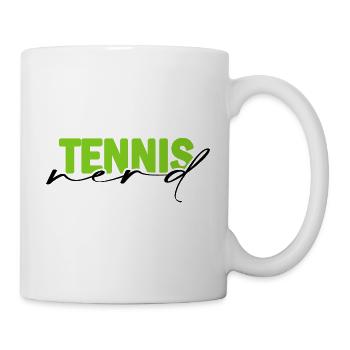Tennis Match de tennis Court de tennis « tennis-nerd » - Mug blanc - blanc - Droite