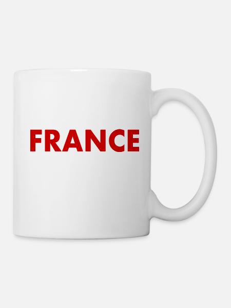 France - Tasse - Weiß