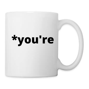 *Vous êtes - Mug blanc - blanc - Droite