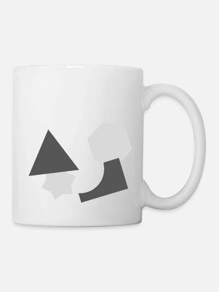 Formen - Tasse - Weiß