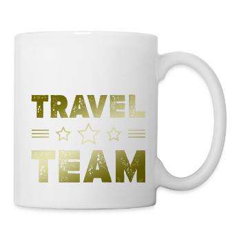 Travel Team - Tasse - Weiß - Rechts