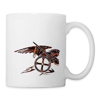 Michael Erzengel Heiliger Christlicher Engel Heiliger Heiliger Snkt - Tasse - Weiß - Rechts