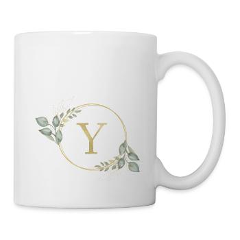 Monogramme Y personnalisable - Mug blanc - blanc - Droite
