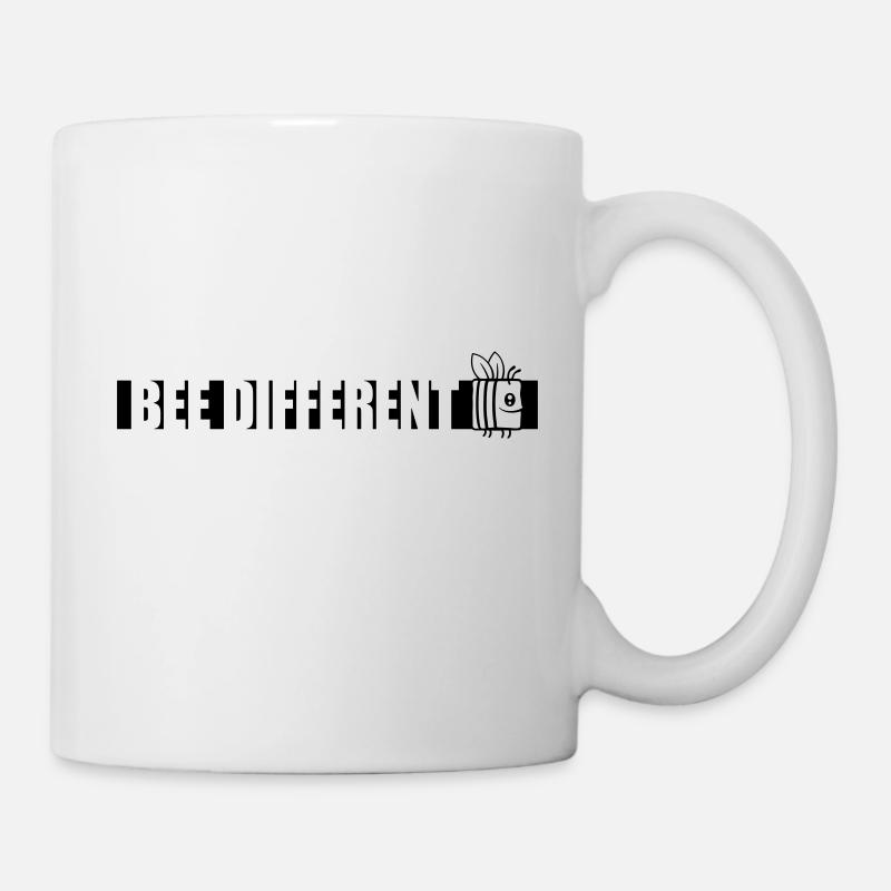 bee citation différente - Mug blanc - blanc