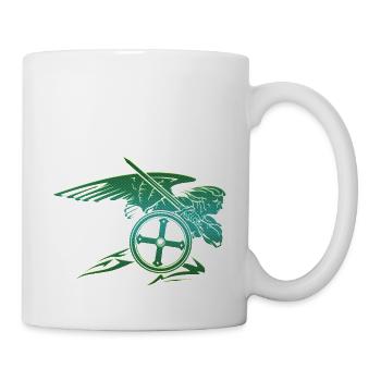 Michael archangel saint christian angels saint snkt - Mug - white - Right