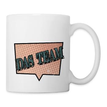 lustiger spruch cool humor spaß geschenk witzig - Tasse - Weiß - Rechts