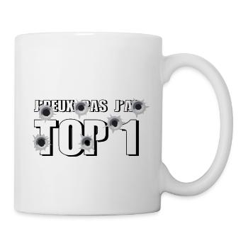 J’peux pas j’ai top 1 - Mug blanc - blanc - Droite