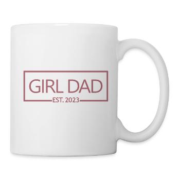 2023 Baby Shower Schwangerschaft Enthüllung - Tasse - Weiß - Rechts