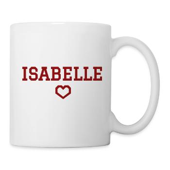 Isabelle Heart - Mug - white - Right