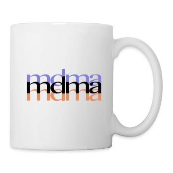 mdma Caps Hoodies und Shirts - Tasse - Weiß - Rechts