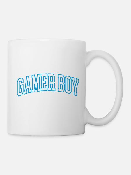 GAMER BOY - Tasse - Weiß