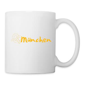 Verliebt in München | München Mitbringsel - Tasse - Weiß - Rechts