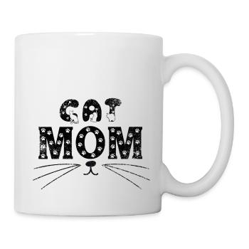 Cat Mom Design Drole for cat fans - Mug - white - Right