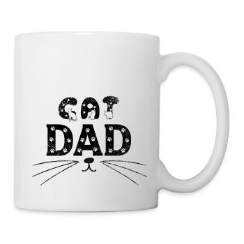 Cat Dad Design Drole for cat fans - Mug - white - Right