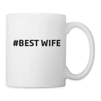 #Best Femme Meilleure femme Personne préférée - Mug blanc - blanc - Droite