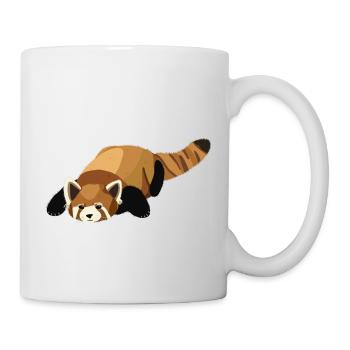 Panda Roux - Mug blanc - blanc - Droite