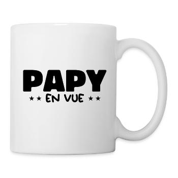 Papy En Vue - Mug blanc - blanc - Droite