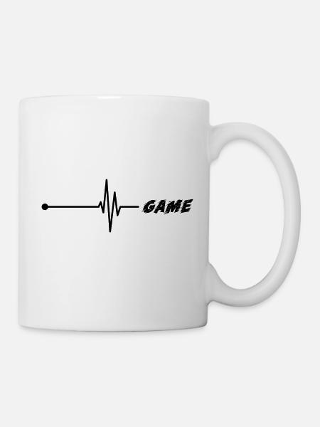 Game Gaming PC - Tasse - Weiß