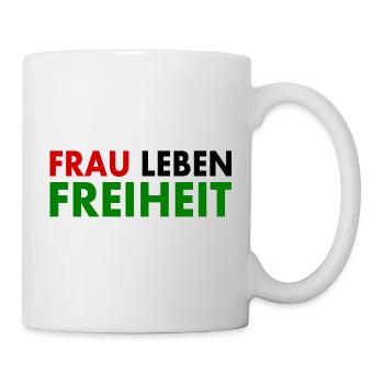 La liberté de vie des femmes - Mug blanc - blanc - Droite