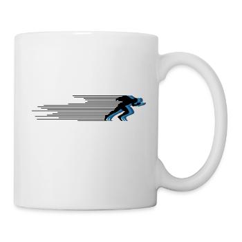 Biking Running Marathon Triathlon Bike - Mug - white - Right