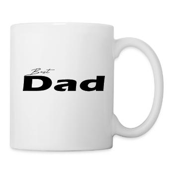 Best Dad black - Mug - white - Right