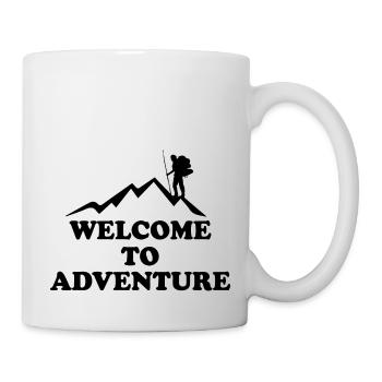 Adventure Travel Hiking Mountain - Mug - white - Right