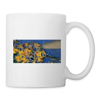 amalfi coast 1 - Tasse - Weiß - Rechts