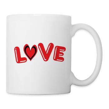 Love Heart - Mug - white - Right