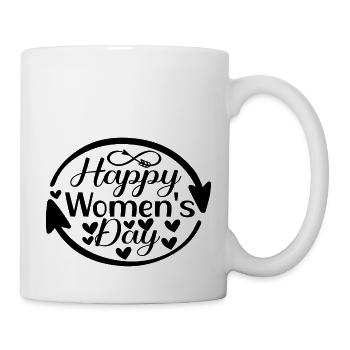Happy Women's Day - Mug - white - Right