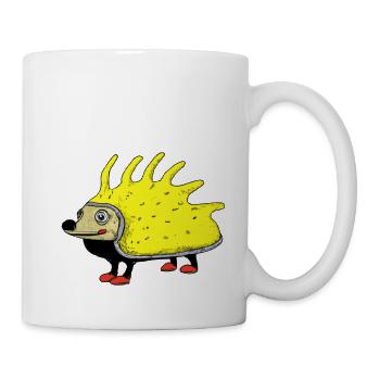 Igel - Tasse - Weiß - Rechts