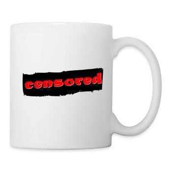 Censored LOGO - Mug - white - Right