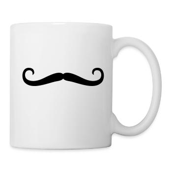 Barbe - Mug blanc - blanc - Droite