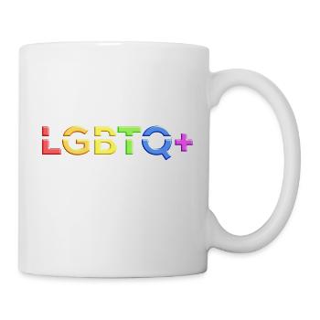 LGBTQ+ rainbow - Mug - white - Right