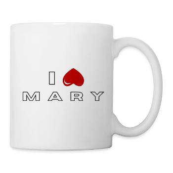 Je déteste Marie - Mug blanc - blanc - Droite