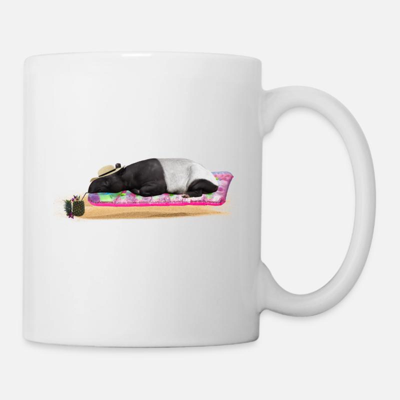 Tapir - Tasse - Weiß