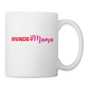 hunde mama - Tasse - Weiß - Rechts