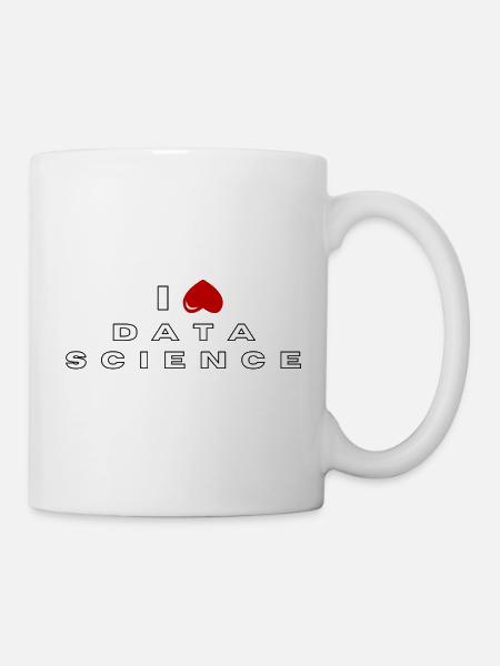 Ich hasse Data Science - Tasse - Weiß