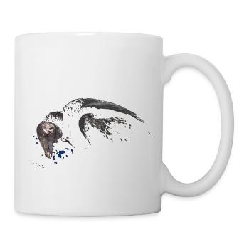 Der schreckliche Geier mit dem roten Auge - Tasse - Weiß - Rechts