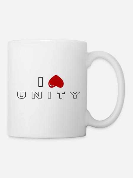 Ich hasse Unity - Tasse - Weiß