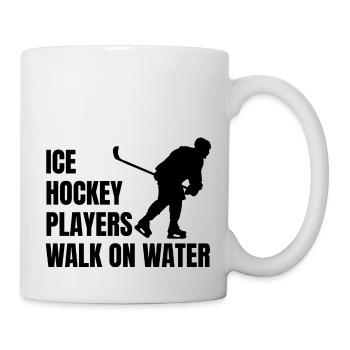 Ice hockey players Ice hockey fan ice hockey team - Mug - white - Right
