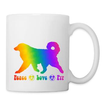 Pyrenäen-Sennenhund, vollständig anpassbar nach Wunsch - Tasse - Weiß - Rechts
