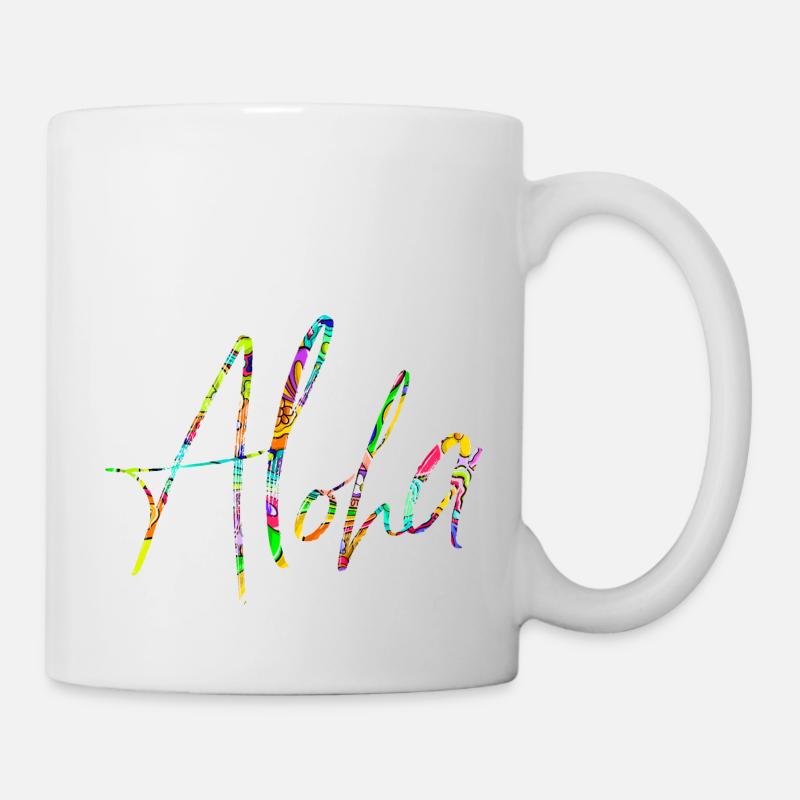 Aloha - Mug blanc - blanc