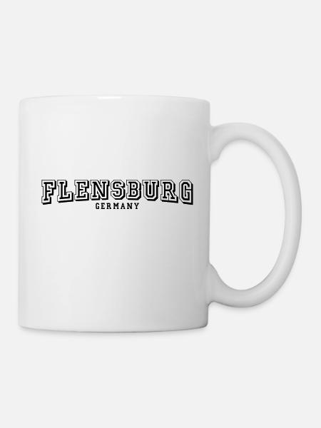 Flensburg - Mug - white
