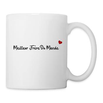 Meilleur frère du monde - Mug blanc - blanc - Droite