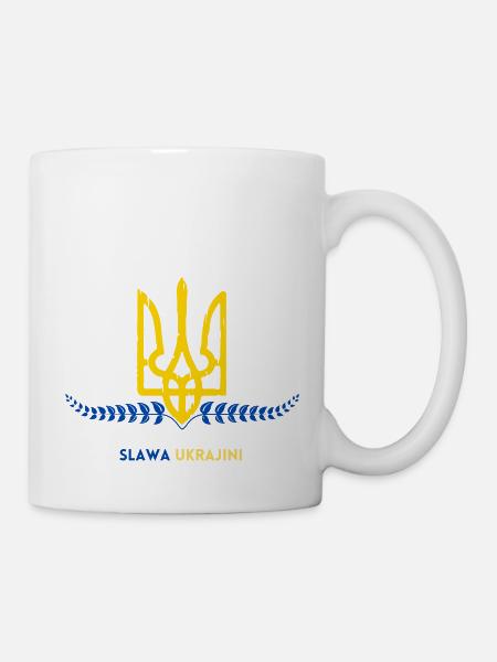 Ruhm der Ukraine - Tasse - Weiß