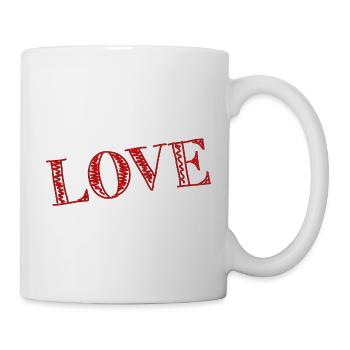 LOVE,JUST MARRIED,VIVE LES MARIES,EVJF,COUPLE - Mug - white - Right